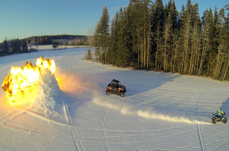 GoPro: Drift στα χιόνια 